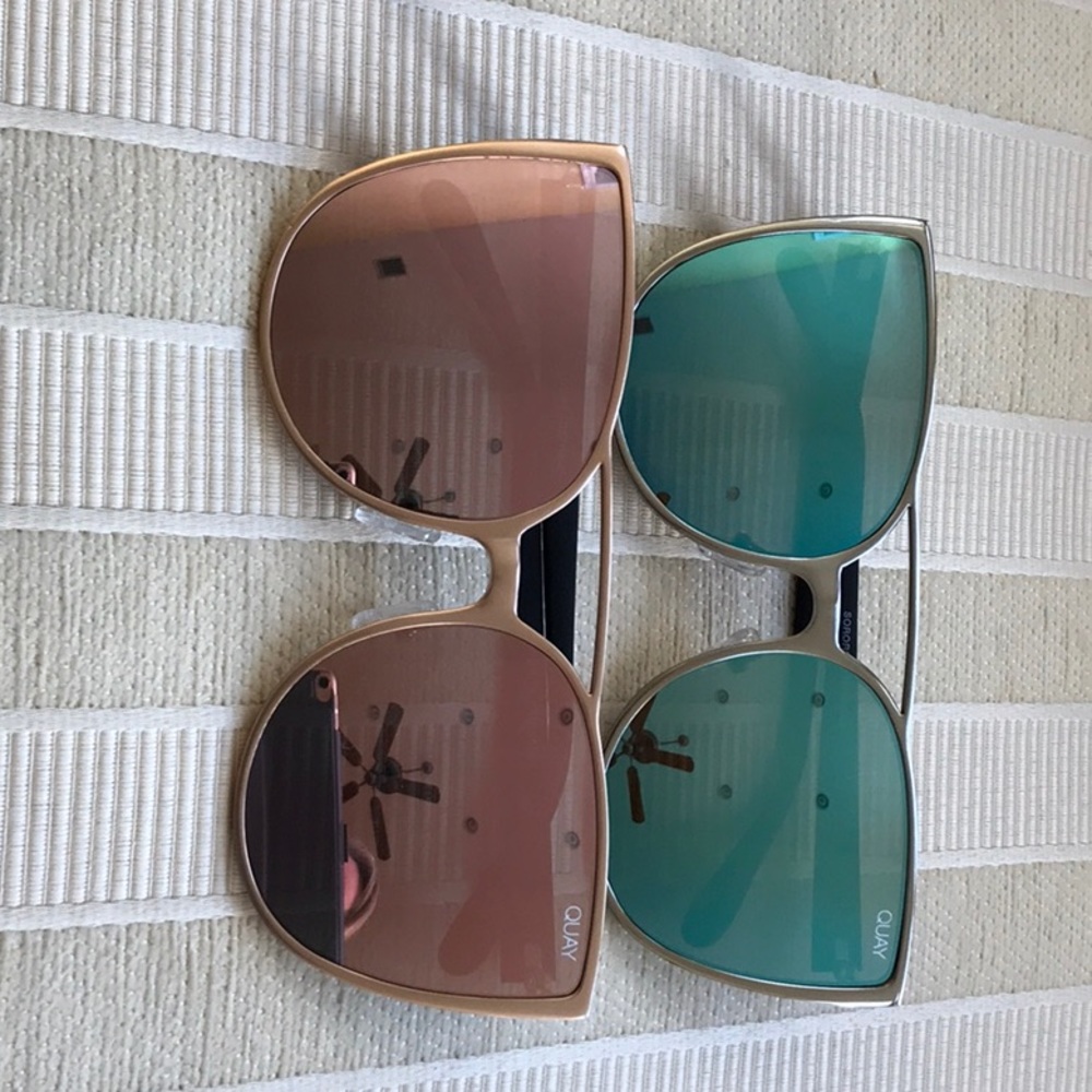 Two new quay sunglasses